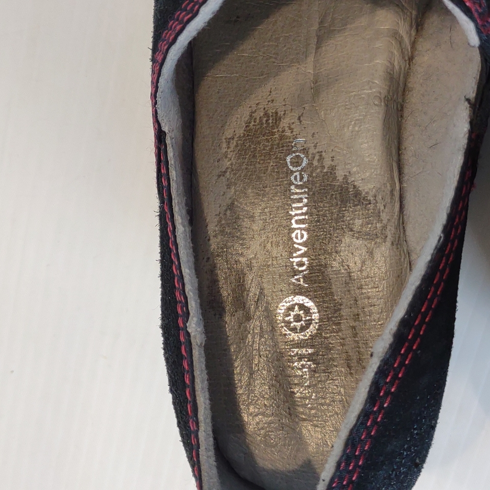 J-41 Black and Red Mules - Picture 8 of 16